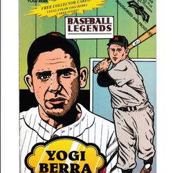 BASEBALL LEGENDS COMICS #11 (1993) EARL FERGUSON | TRADE DRESS | 3 TRADING CARDS INSIDE 