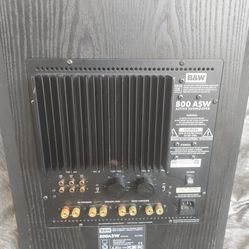 B&W ASW800
12" Active Subwoofer MADE IN ENGLAND
