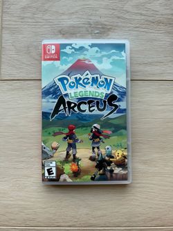 Pokemon Legends: Arceus, Nintendo Switch game with case