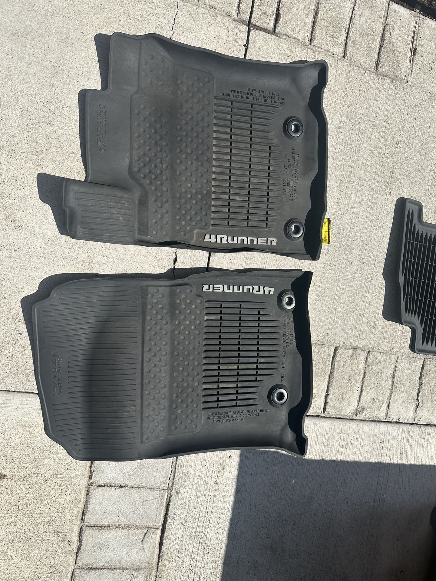 Toyota 4Runner 5th Generation OEM Floor Mats