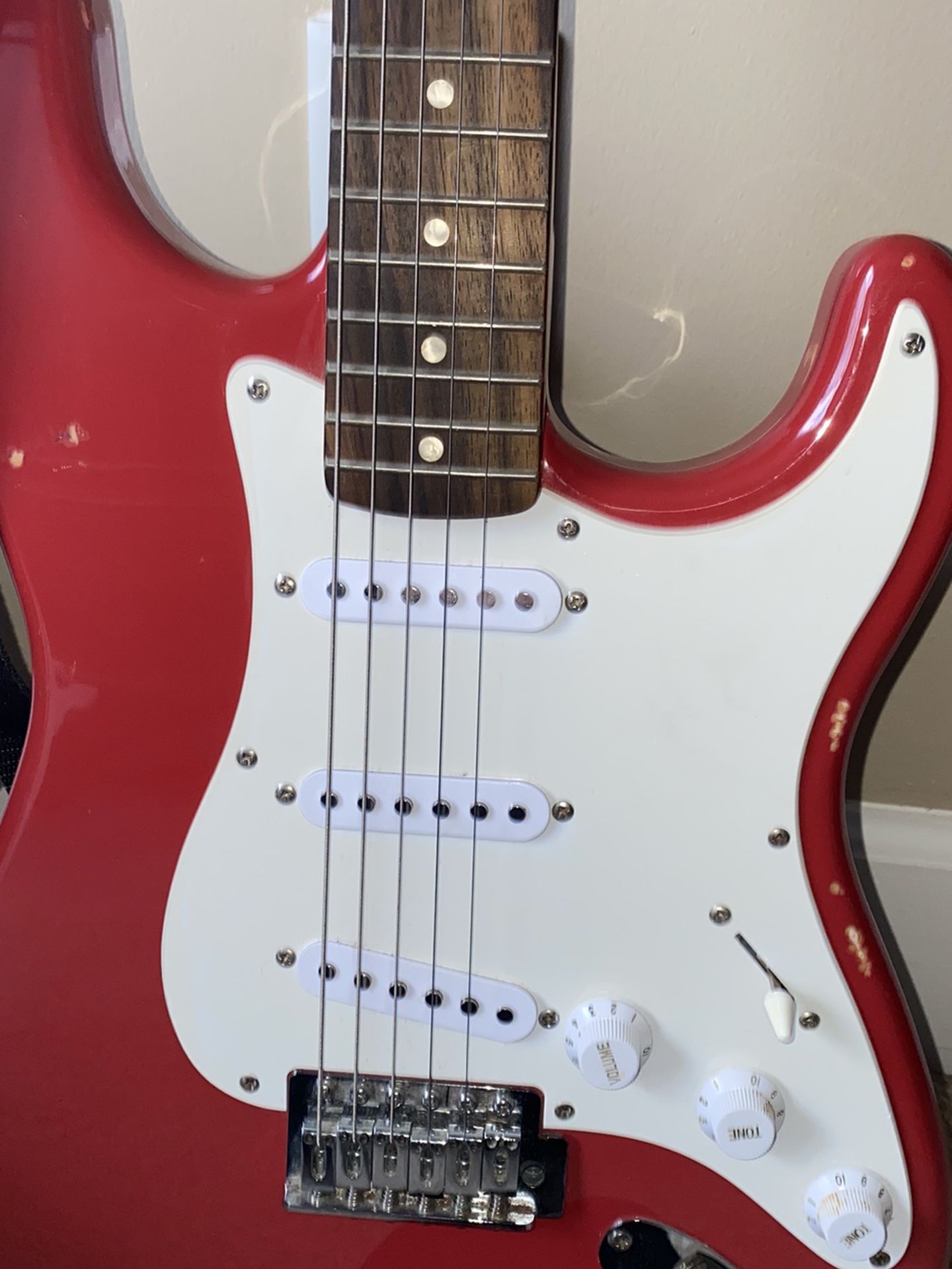 Fender Squire + Fender 85 Amp + Fender pedal
