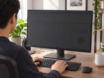 TomDetm 23 Inch 16:9 Monitor Privacy Screen Filter
