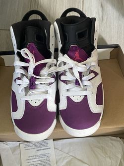 Air Jordan 6 Purple Size 6.5