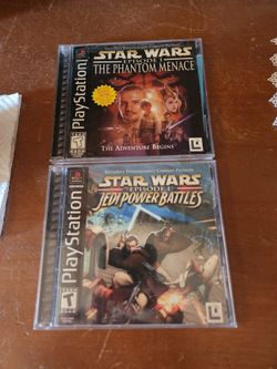 Star Wars Playstation 1 Games
