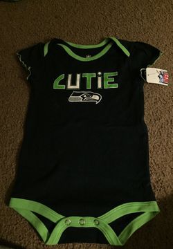 New with tag seahawk onesie