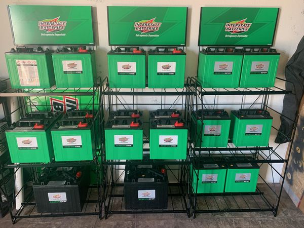 Interstate 12v Deep Cycle Golf Cart Batteries For Sale In