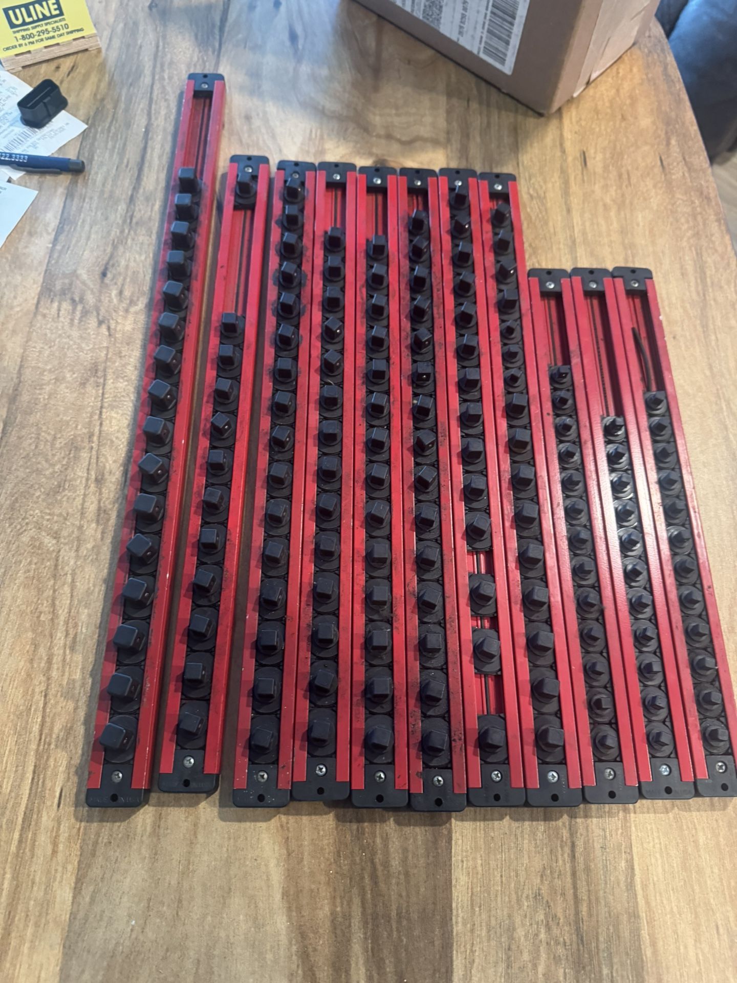 Lock-a-socket Organizers 1/4”, 3/8”, 1/2”