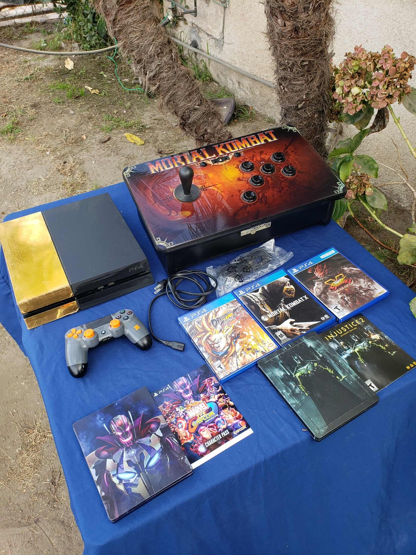 5 Fighting Games All Different Games 0 Trash. A $400! Mortal Kombat Arcade Kitt With Box plus come with PS4 Playstation 4 500Gb Combo $520! Or trade a