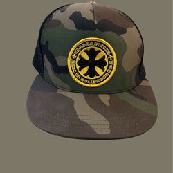 Chrome Hearts Camo trucker hat. No trades. New