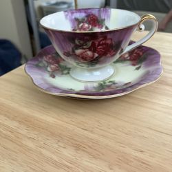 Porcelain Tea Cup And Saucer 