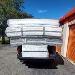 King size 2box spring can deliver 