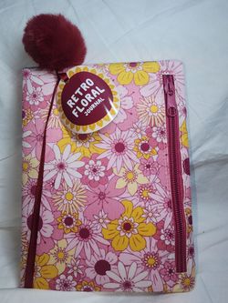 Retro Floral Journal $2