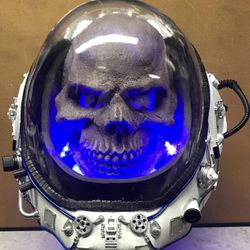 Alien space mask astronaut