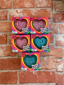 NeeDoh Good Vibes Only Squishy Sensory Fidget Toy Stress Relief Schylling