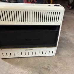 Never use propane heater