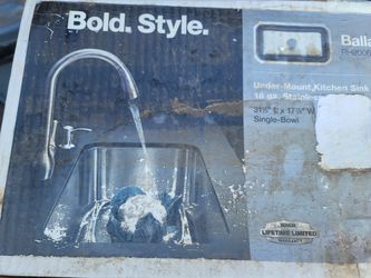 Brand New Kohler Undermount Sink Single $150 Pickup In Oakdale 