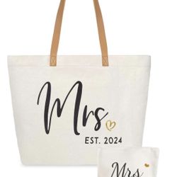Tote Bag set Mrs. Est 2024  New