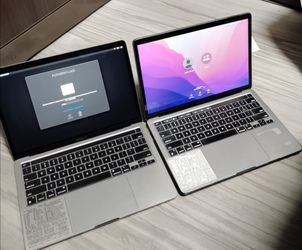 2 lockcked mac book good condition