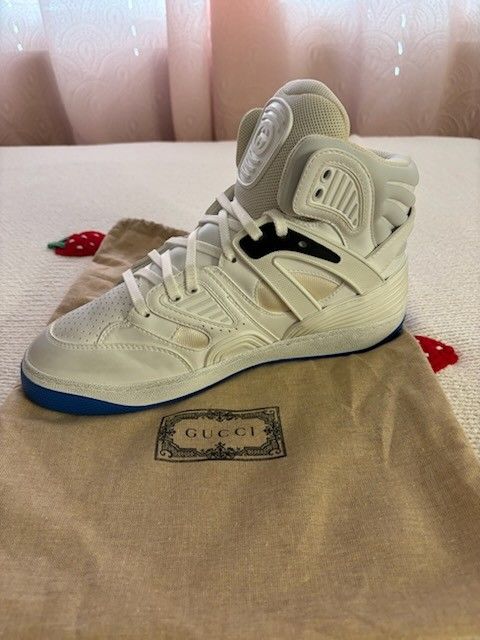 Gucci Basket White Blue Mens