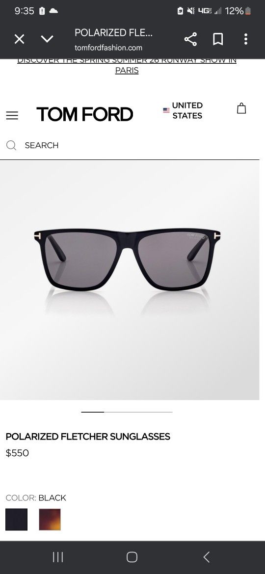 TOM FORD SUNGLASSES 
