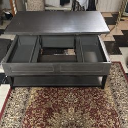 Rectangle Lift Cocktail Table