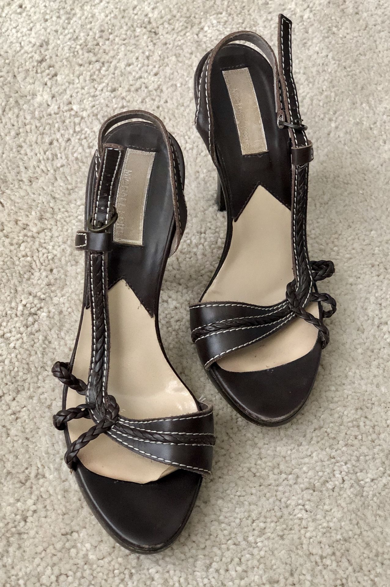 Michael Kors brown heels - size 8 1/2