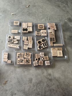  Retired Stampin Up Stamp Sets $3 each 