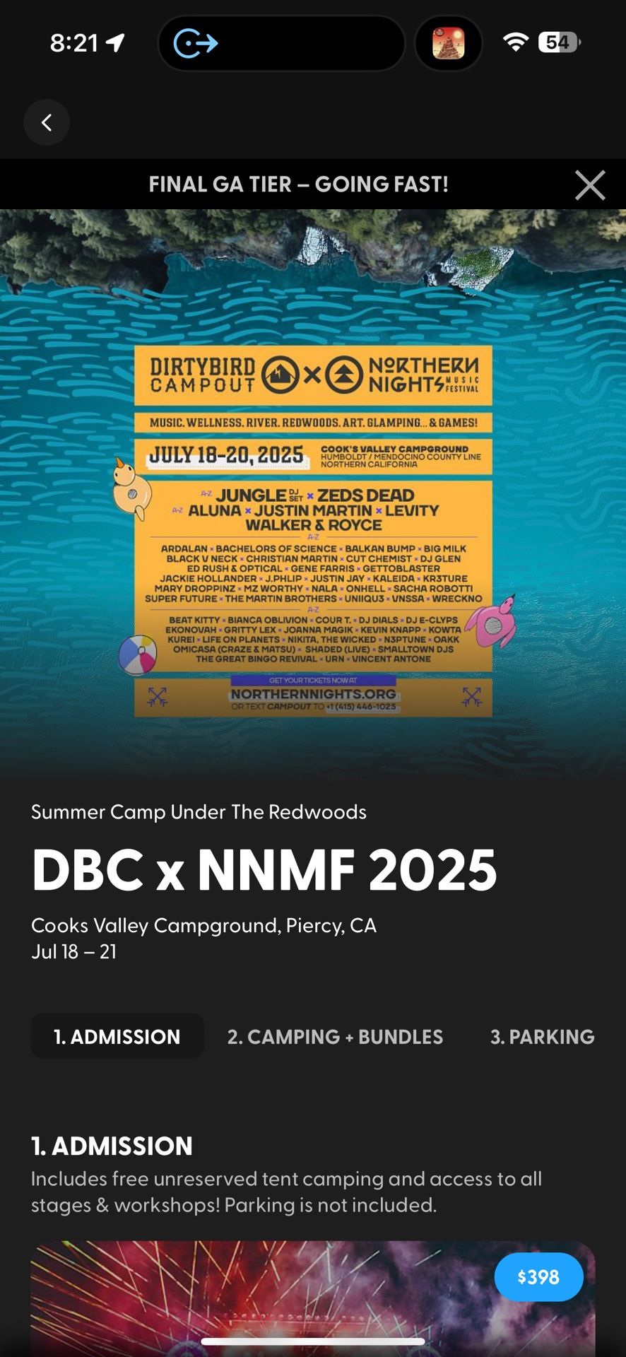 DirtyBird Campout X Northern Nights