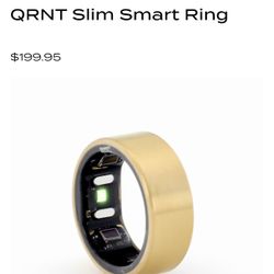 QALO QRNT SMART RING SIZE 10