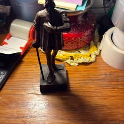 Wooden Figurine. By Don Quixote Vintage.