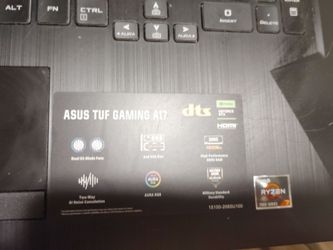 Asus Tuf gaming A17 laptop like new