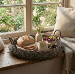 Reallnaive Brand-22” Round Oversized Woven Basket