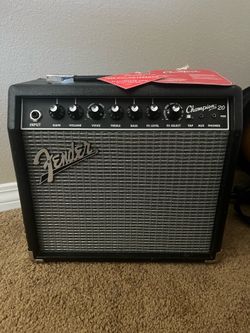 Fender squier strat with amp