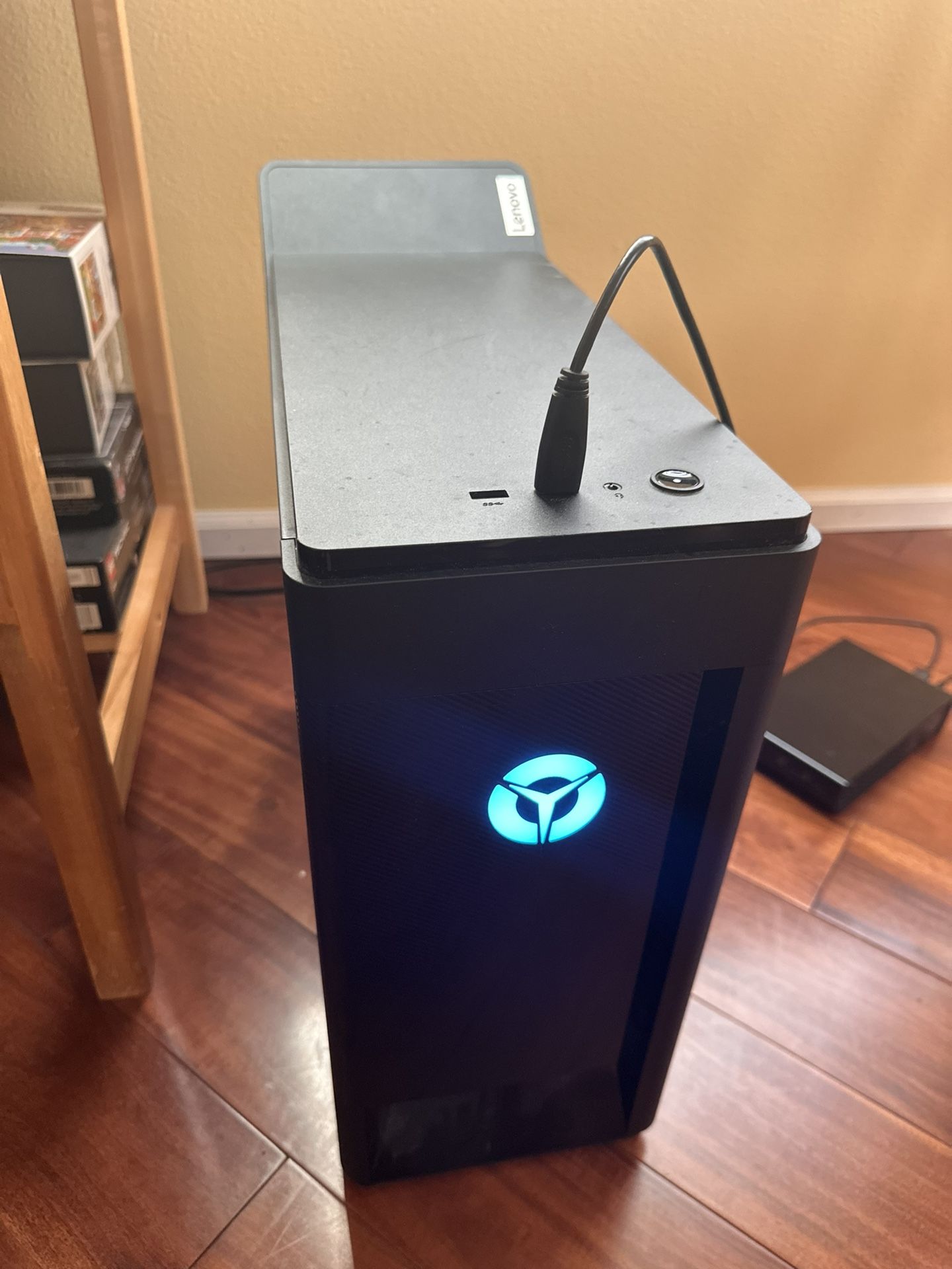 Lenovo Legion T5 PC with speakers