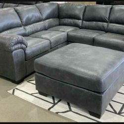 Bladen Slate LAF Sectional 2 Piece ⭐ Couch ⭐ 3 Piece option 849