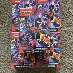 Pokemon Scarlet & Violet Destined Rivals Booster Bundle Box Sealed 