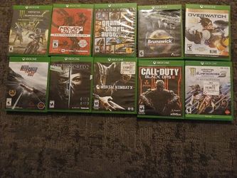 10 XBOX ONE GAMES