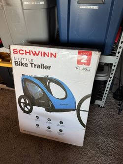 Schwinn Shuttle Bike Trailer (Blue) - New/Unopened