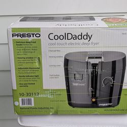 Presto CoolDaddy Electric Deep Fryer - New
