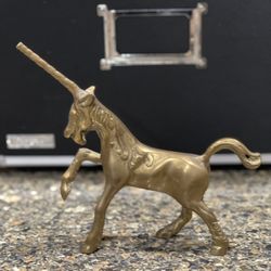 Brass Unicorn Statue 