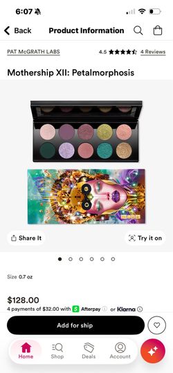 MAKEUP PALLETS PAT MCGRATH