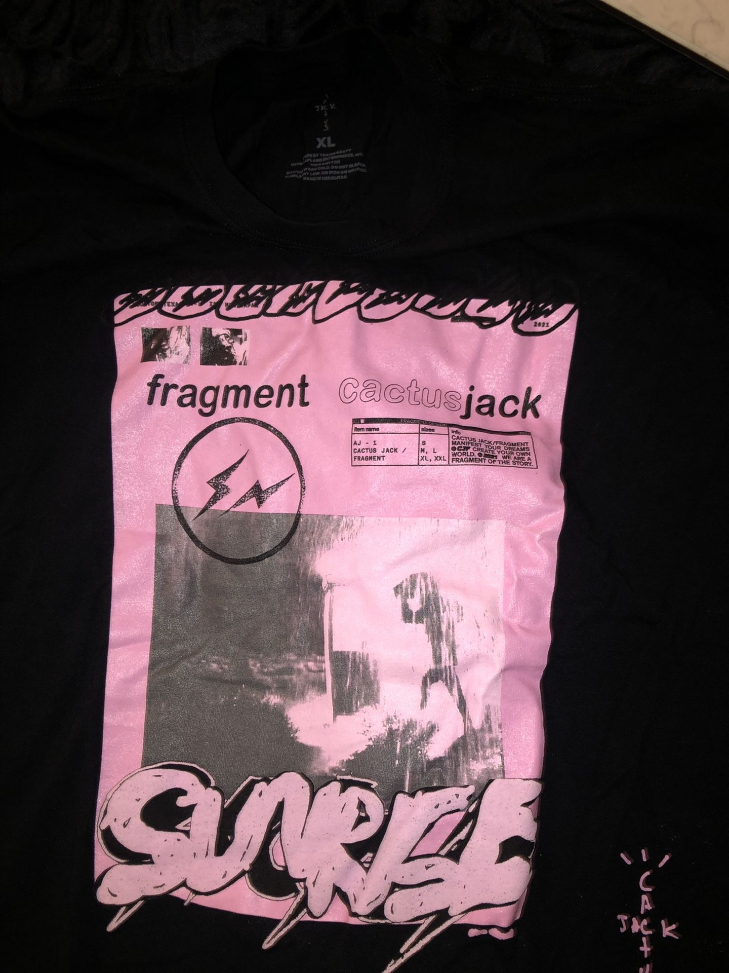Travis scott hotsell pink shirt