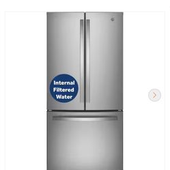 NIB - GE 18.6 cu. ft. Counter Depth French Door Refrigerator