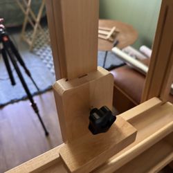 Wooden H-Frame Studio Artist Easel – Adjustable
