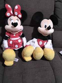 Mickey Minnie plush