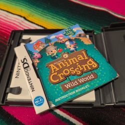 Animal Crossing Wild World Nintendo DS 2005 Game