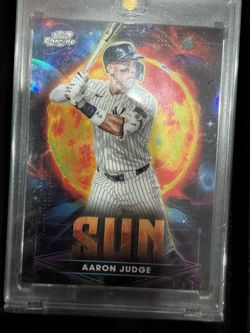 Aaron Judge Topps cosmic planets-sun. Short print.