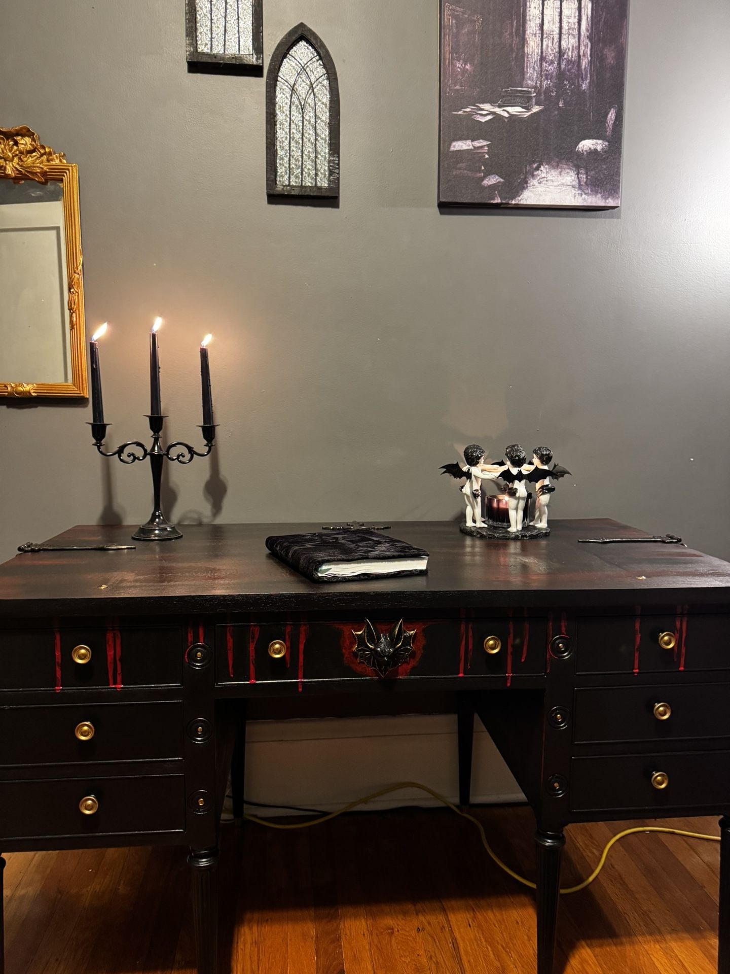 Gothic Vampire Desk
