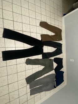 Levi’s, dickies, wrangler, route 66 work pants size 32w 34L