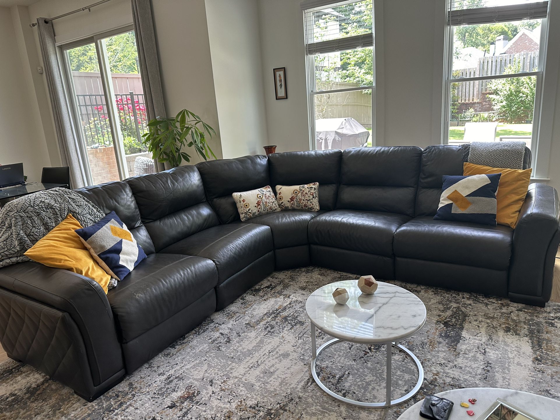  Leather Sectional From Macy’s 